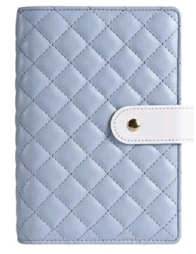 Blue Padded A6 Binder