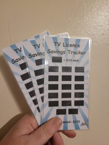 TV Licence Savings Tracker - £2 TV Licence Savings Tracker