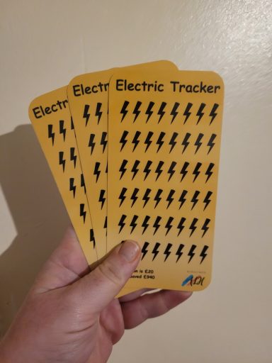Electric Savings Tracker - £2 Electric Savings Tracker