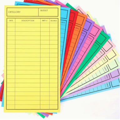 Cash Budgeting Envelopes - £2 Cash Envelopes