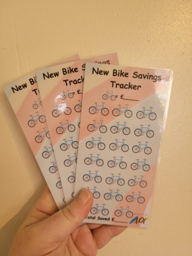 New Bike Savings Tracker - £2 New Bike Savings Tracker Challenge