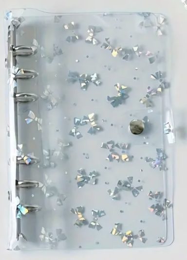 Holographic Bow A6 Binder